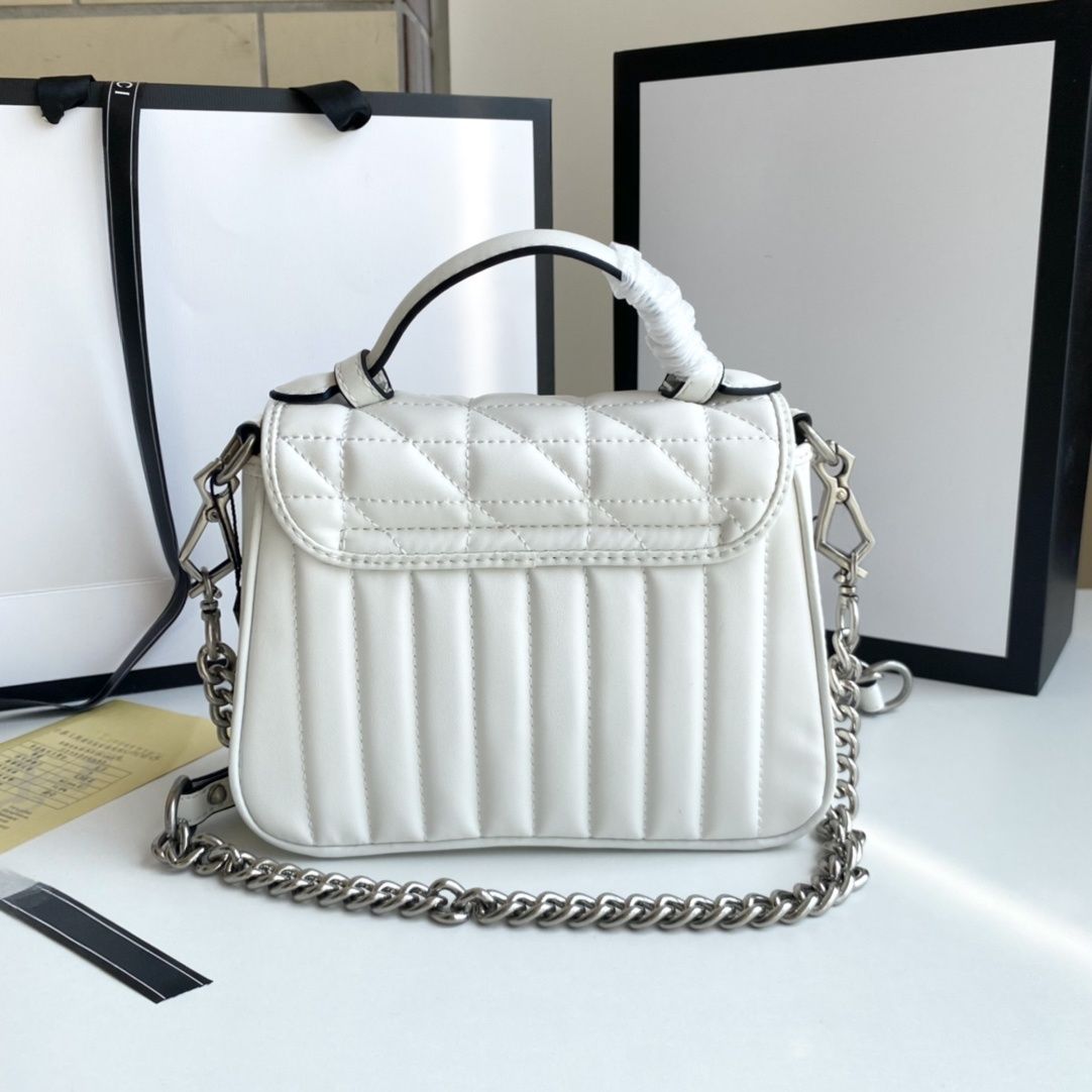 Top Handle Structured - 탑 핸들 백 레트로 클린 컷