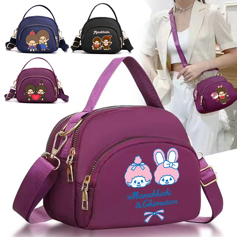 Women Bags Mini - MONCHHICHI 여성 크로스 바디 가방 만화