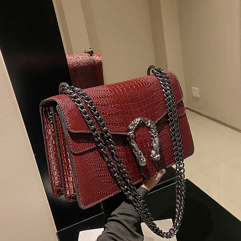 Women Bags Manufacturer - 세련된 미니멀리스트 스퀘어 백 싱글 숄더