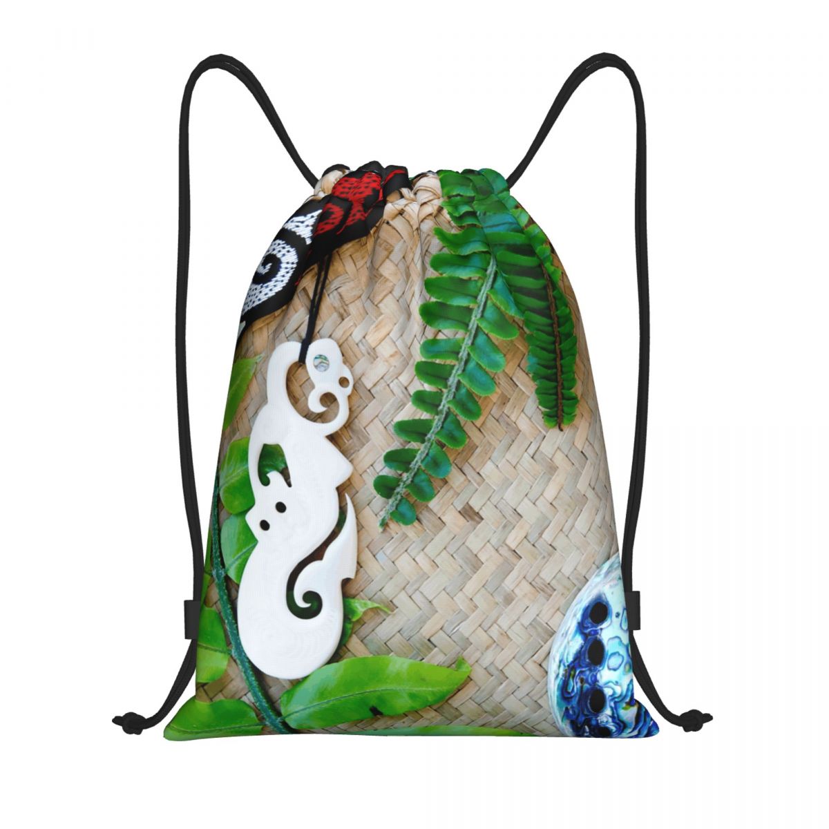 Women Bags Nz - 뉴질랜드 마오리족 테마 드로스트링 백 여성