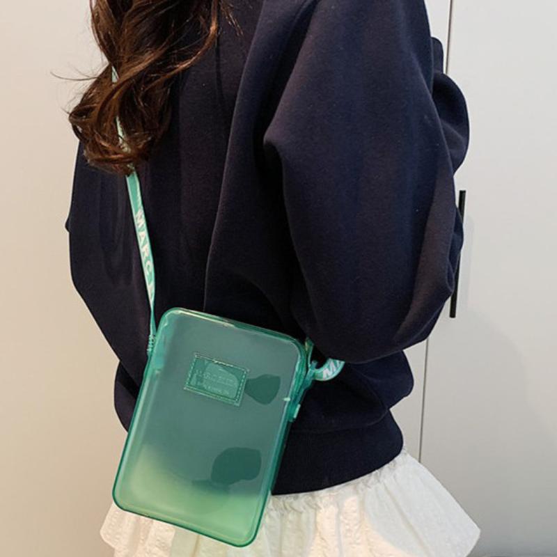 Women Bags Daily Use - NewFashionable PVC 메신저 가방 투명한 어깨
