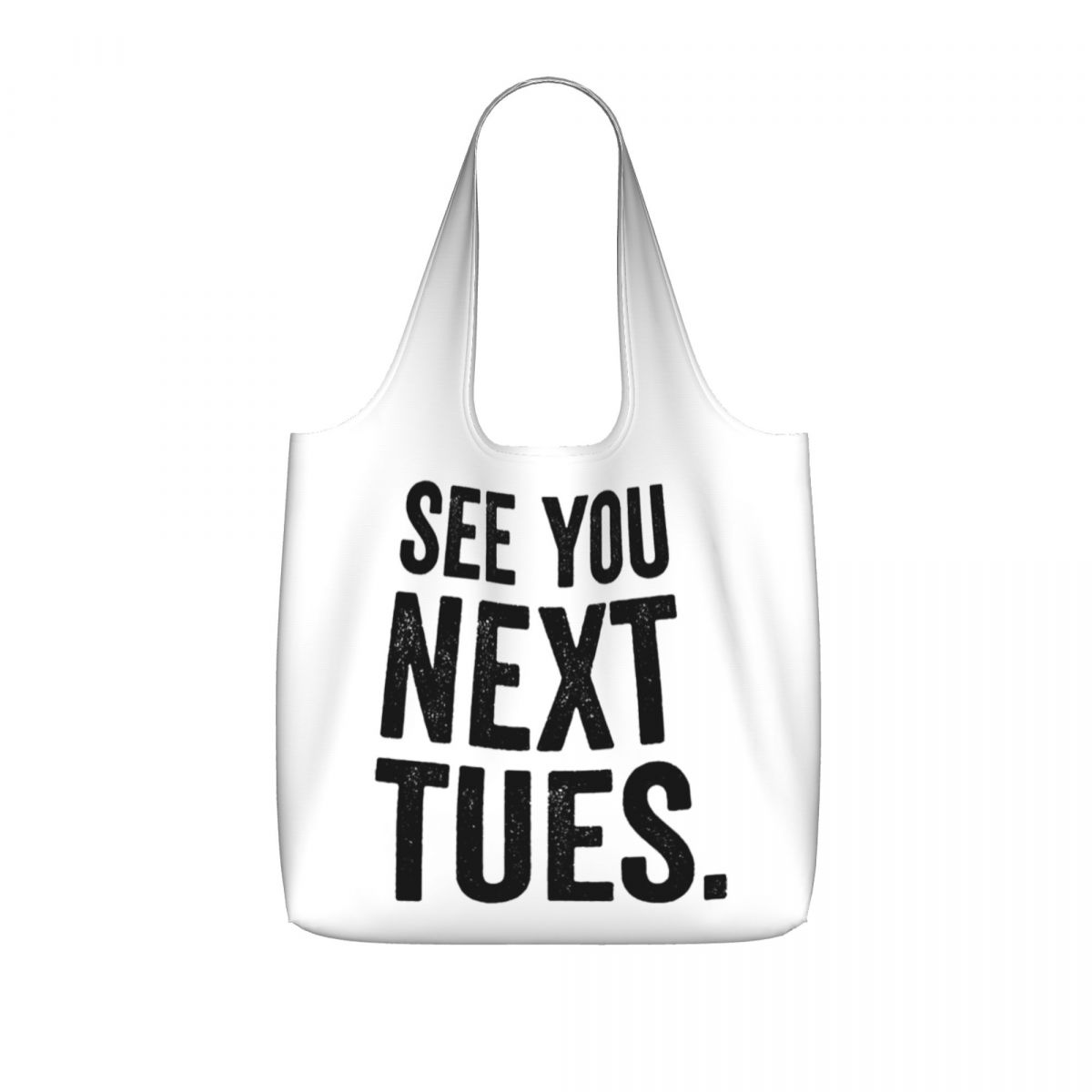 Women Bags Next - 다음 화요일에 만나요. 쇼핑 토트백 캔버스