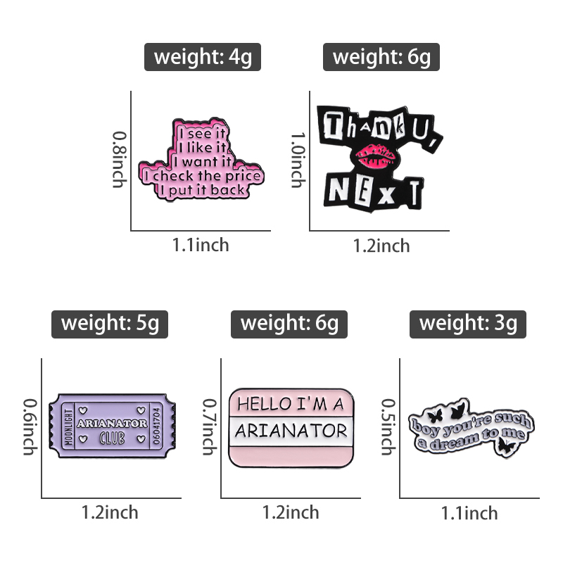 Thank U Next 에나멜 핀, I Am Arian - Women Bags Next 리뷰 및 가격