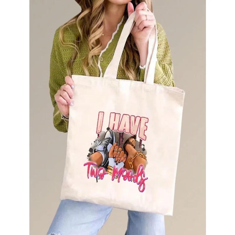 ROMWE Kawaii Bow 패턴 캔버스 숄더백 발렌 - Women'S Work Bags Tote 리뷰 및 가격
