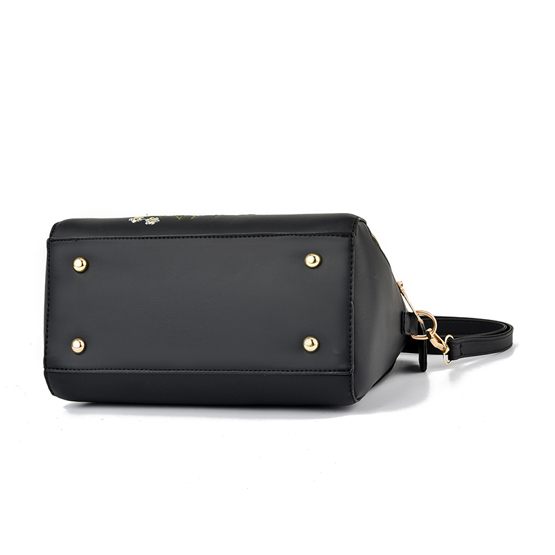 꽃무늬 디테일 숄더백, 직장용 트렌디한 지퍼 핸드백,  - Women Bags Collection 리뷰 및 가격