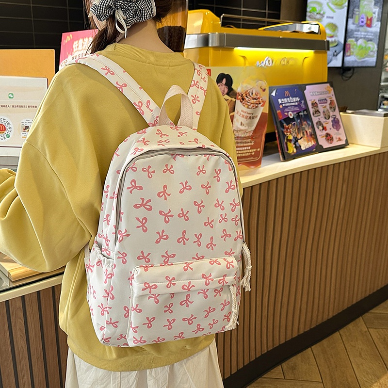 여성 꽃무늬 나일론 백팩 6가지 색상 대용량 경량 여행 - Women Bags Large 리뷰 및 가격