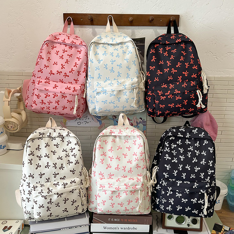 여성 꽃무늬 나일론 백팩 6가지 색상 대용량 경량 여행 - Women Bags Large 리뷰 및 가격