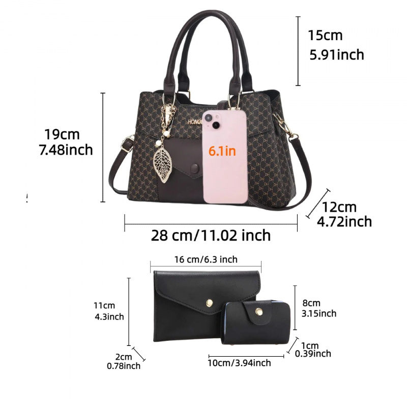 고급스러운 질감의 대용량 통근용 토트백, 컬러 블록 디 - Women Bags Crossbody 리뷰 및 가격
