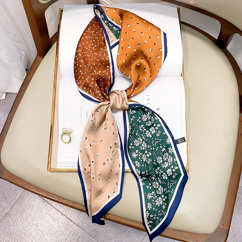 디자인 프린트 스키니 스카프 플래드 말털 헤어밴드 스카 - Women'S Bags Designer Brands 리뷰 및 가격