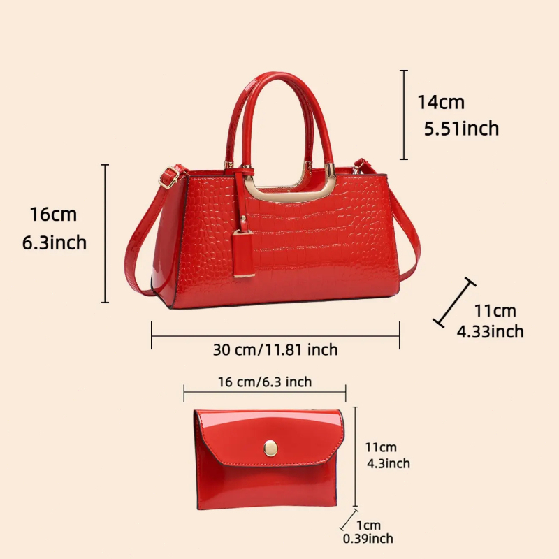 여성용 핸드백 세트, 가벼운 고급 PU 소재 크로스바디 - Women Bags Crossbody 리뷰 및 가격