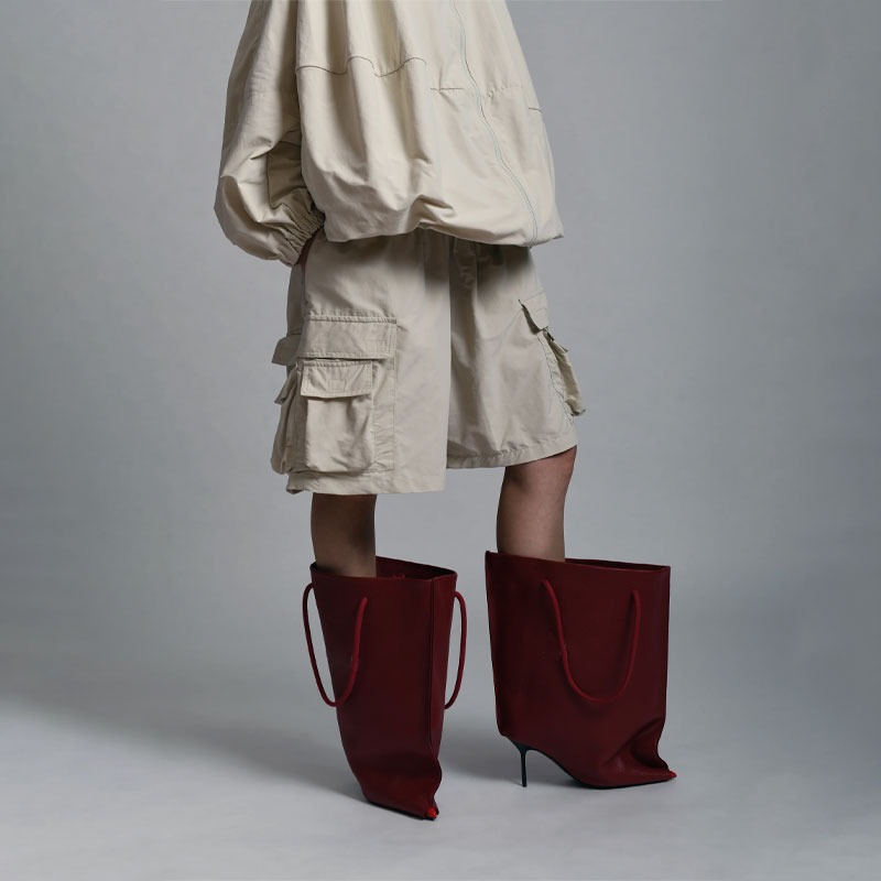 여성용 가을/겨울 신상 포인트 노벨티 백 스타일 부츠  - Women Bags And Shoes 리뷰 및 가격