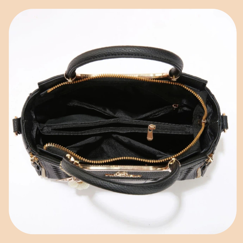 리치 그레인 PU 가죽으로 제작된 3종 핸드백 세트.  - Women Bags Daily Use 리뷰 및 가격