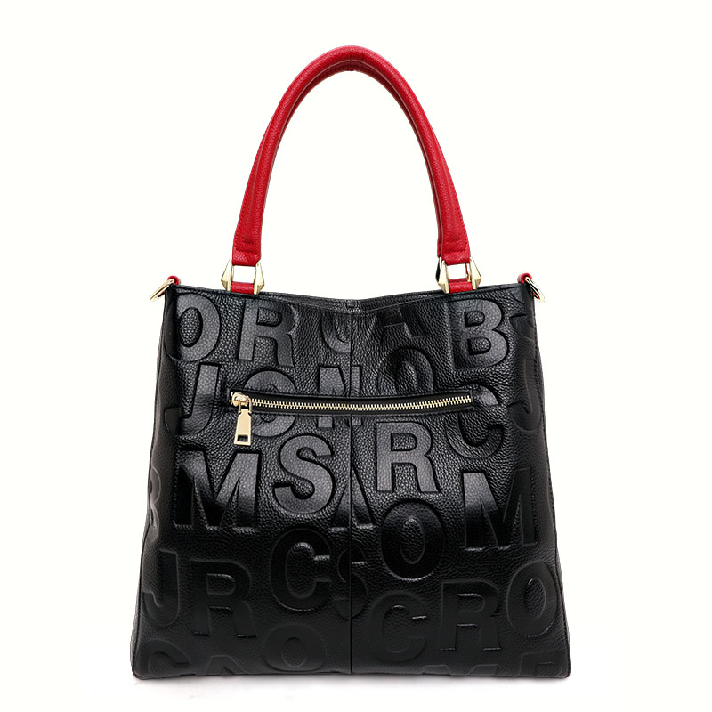 정품 소가죽 엠보싱 레터 토트백 탈부착 가능한 크로스  - Women'S Work Bags Tote 리뷰 및 가격