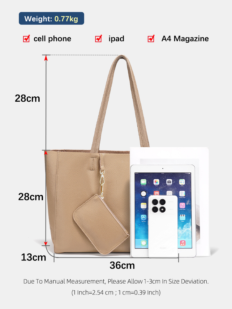 Zency 정품 가죽 대형 토트 백 비치 핸드백 럭셔리 - Women'S Work Bags Tote 리뷰 및 가격