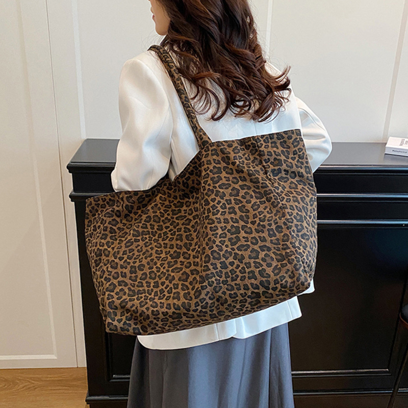 여성 레오파드 프린트 토트백 Y2K 빈티지 나일론 대용 - Women'S Work Bags Tote 리뷰 및 가격