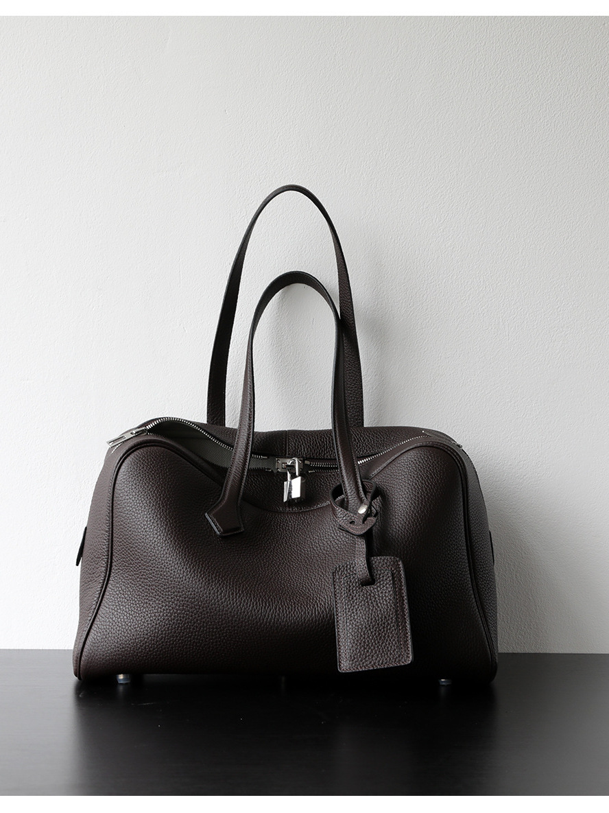 빅토리아 대용량 가죽 토트백 유니섹스 볼링볼 보스턴백  - Women'S Bags Victoria 리뷰 및 가격