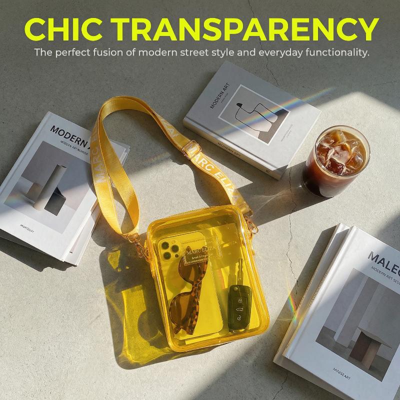 NewFashionable PVC 메신저 가방 투명한  - Women Bags Daily Use 리뷰 및 가격