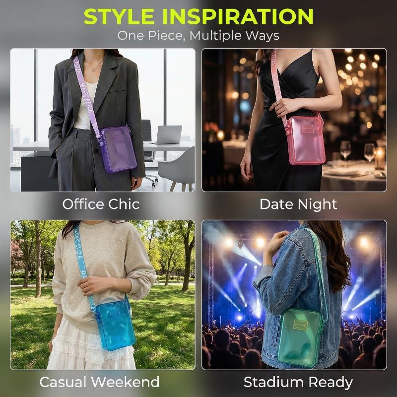 NewFashionable PVC 메신저 가방 투명한  - Women Bags Daily Use 리뷰 및 가격