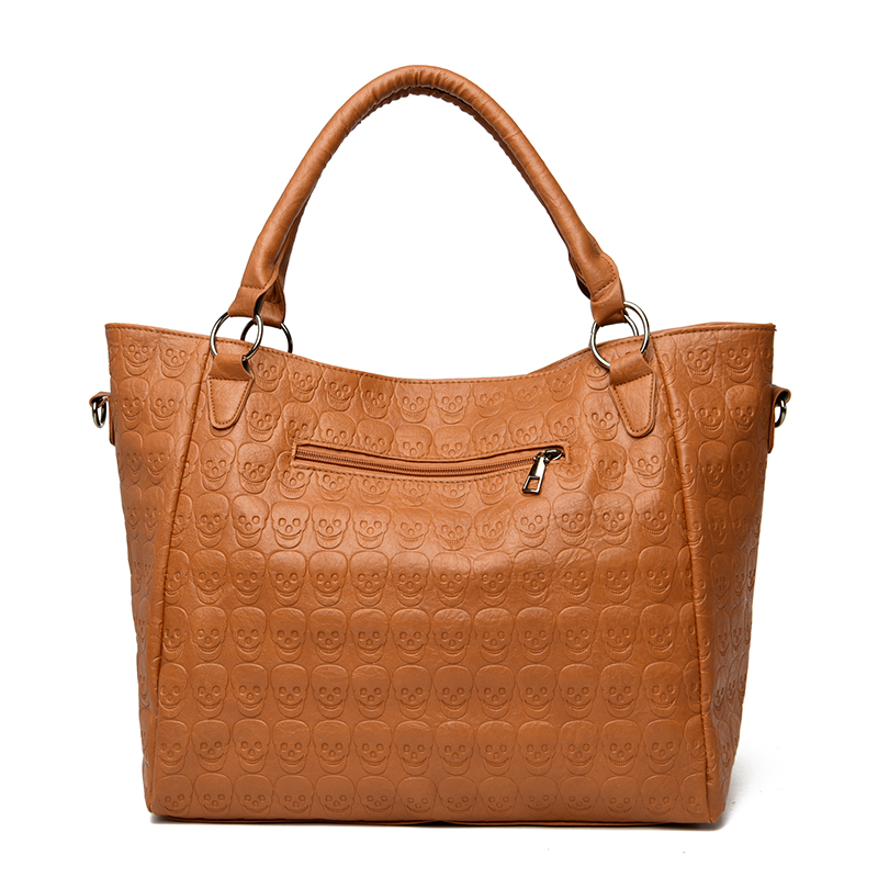 펑크 스컬 크로스바디 백 PU 가죽 스터드 장식 패션  - Women'S Work Bags Tote 리뷰 및 가격