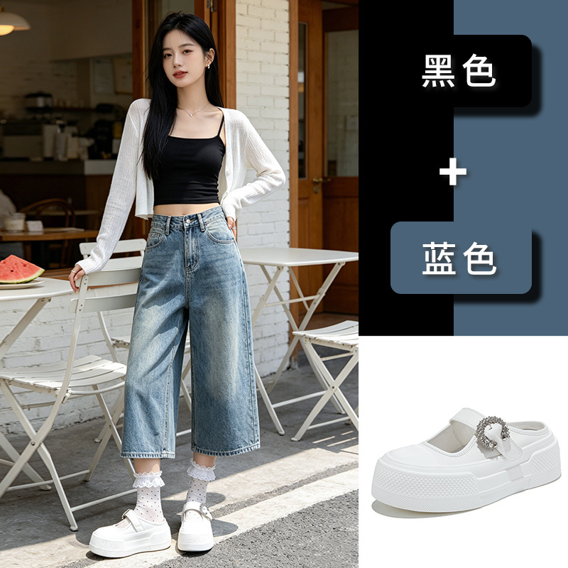 폼 바닥 가죽 가방 헤드 슬리퍼 여성 여름 신상 두꺼운 - Women Bags And Shoes 리뷰 및 가격