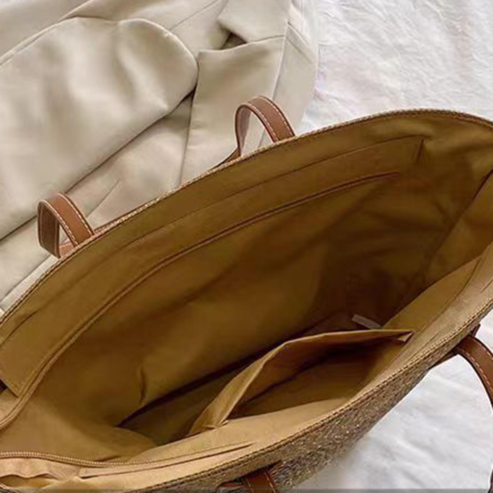 우아하고 세련된 새로운 대형 보헤미안 스타일 밀짚 토트 - Women Bags Large 리뷰 및 가격
