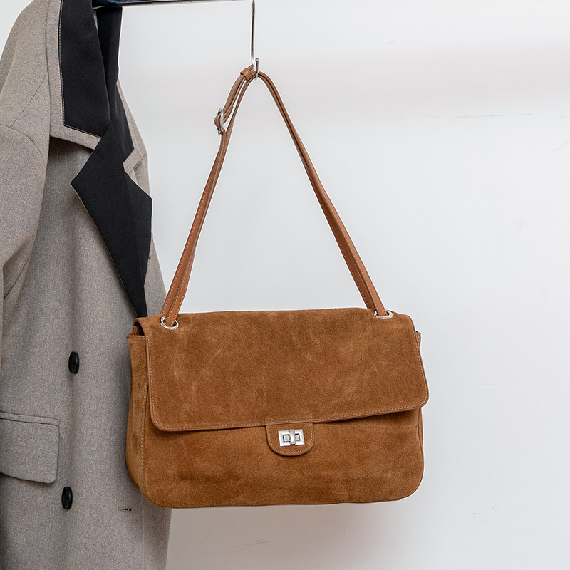 여성용 정품 스웨이드 가죽 숄더백, 조절 가능한 스트랩 - Women'S Work Bags Tote 리뷰 및 가격
