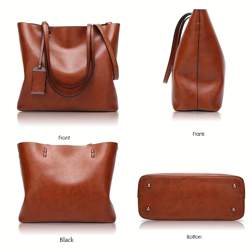 여성용 클래식 레트로 가죽 토트 핸드백 크로스 바디 백 - Women'S Work Bags Tote 리뷰 및 가격