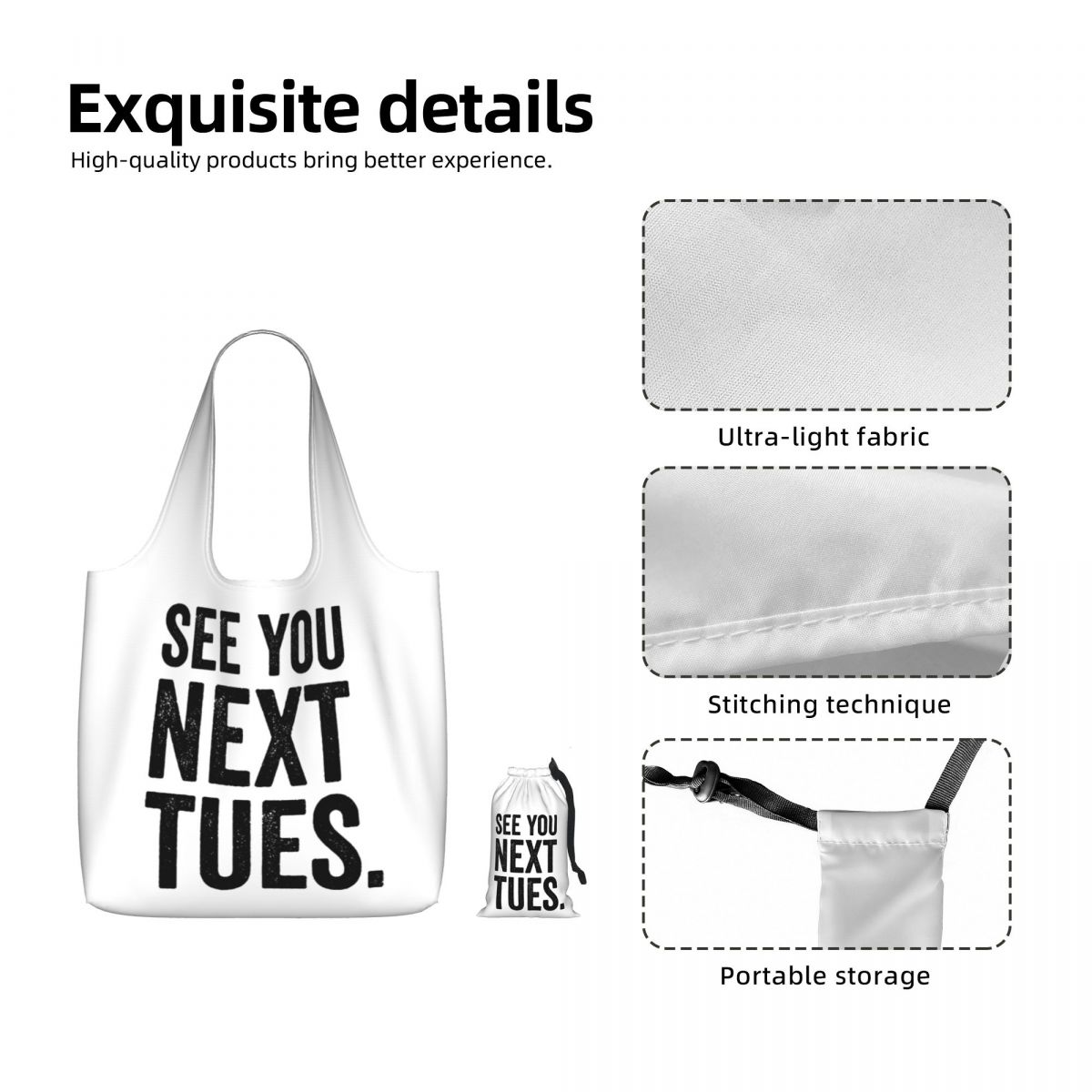 다음 화요일에 만나요. 쇼핑 토트백 캔버스 대용량 숄더 - Women Bags Next 리뷰 및 가격